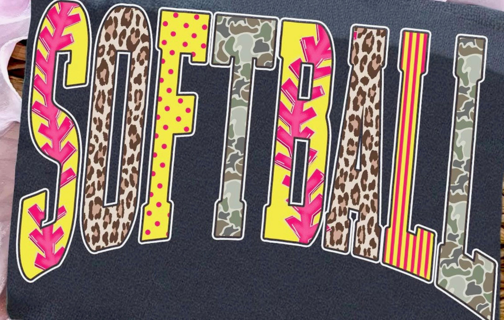 Patterned Softball