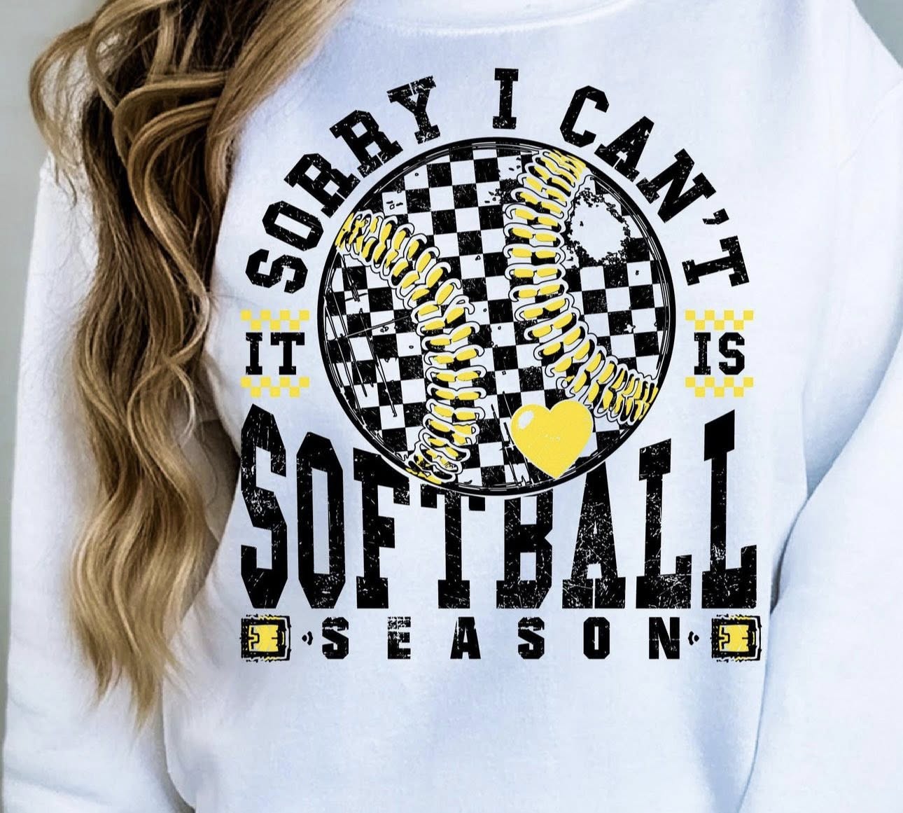 Sorry I can't it's Softball Season